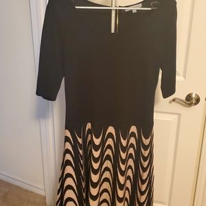 Dress(beige/black)